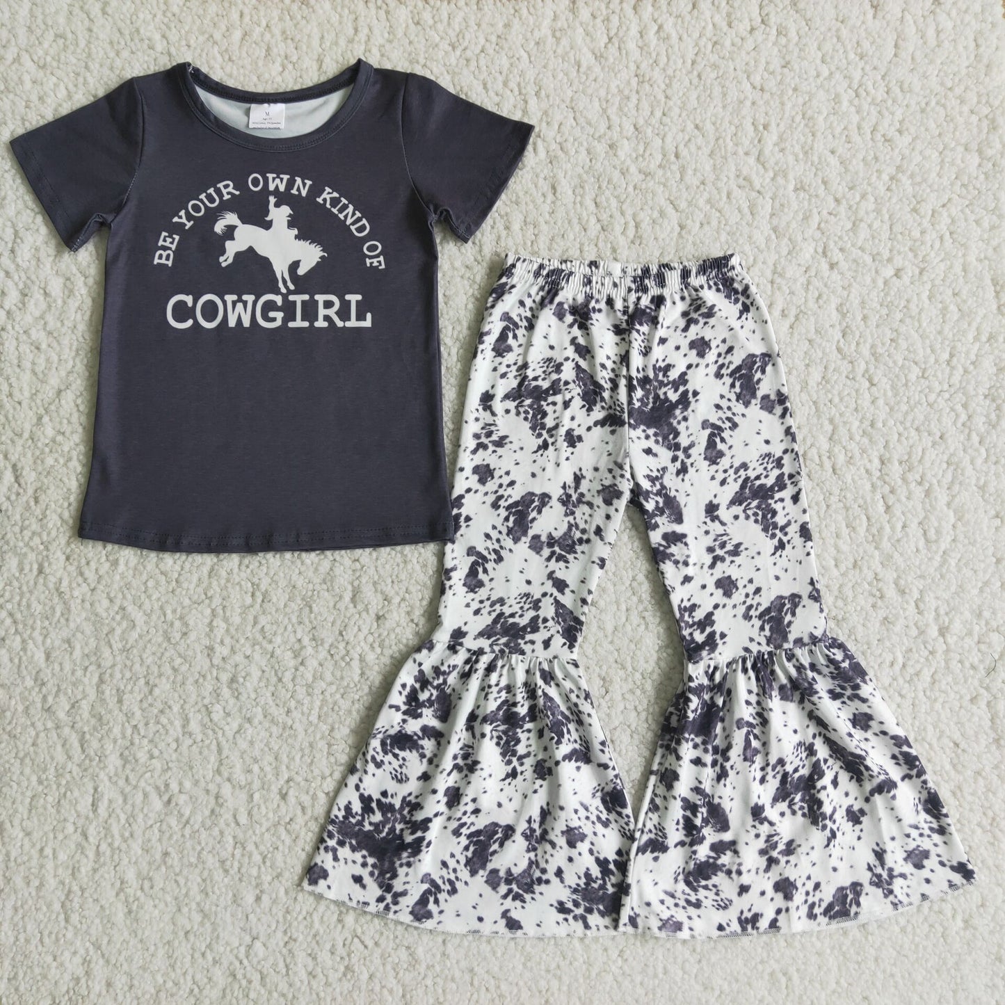 black cowgirl clothes set