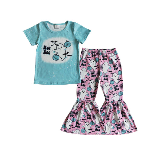 boo girls halloween outfit clothing set