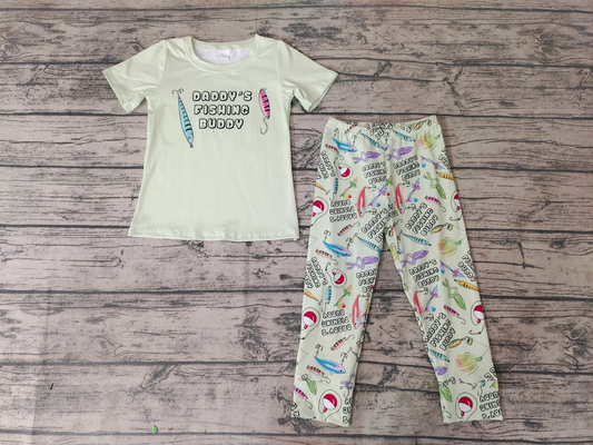 daddy's fishing Buddy boys outfit