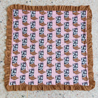 brown boots blanket
