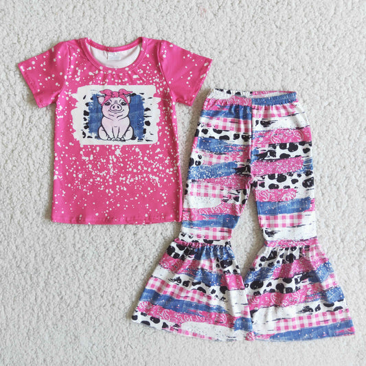 Pink Pig Outfit Girls Clothing