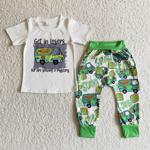 we are solving a mystery scoob boy pants set