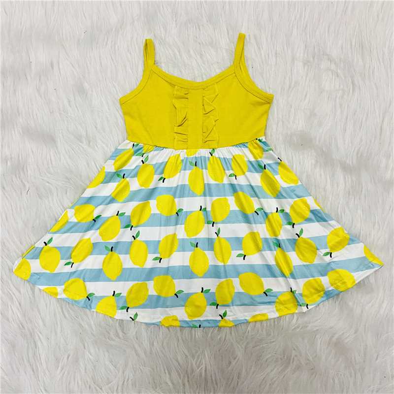 sling lemon dress summer