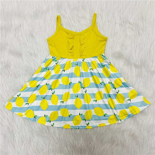 sling lemon dress summer
