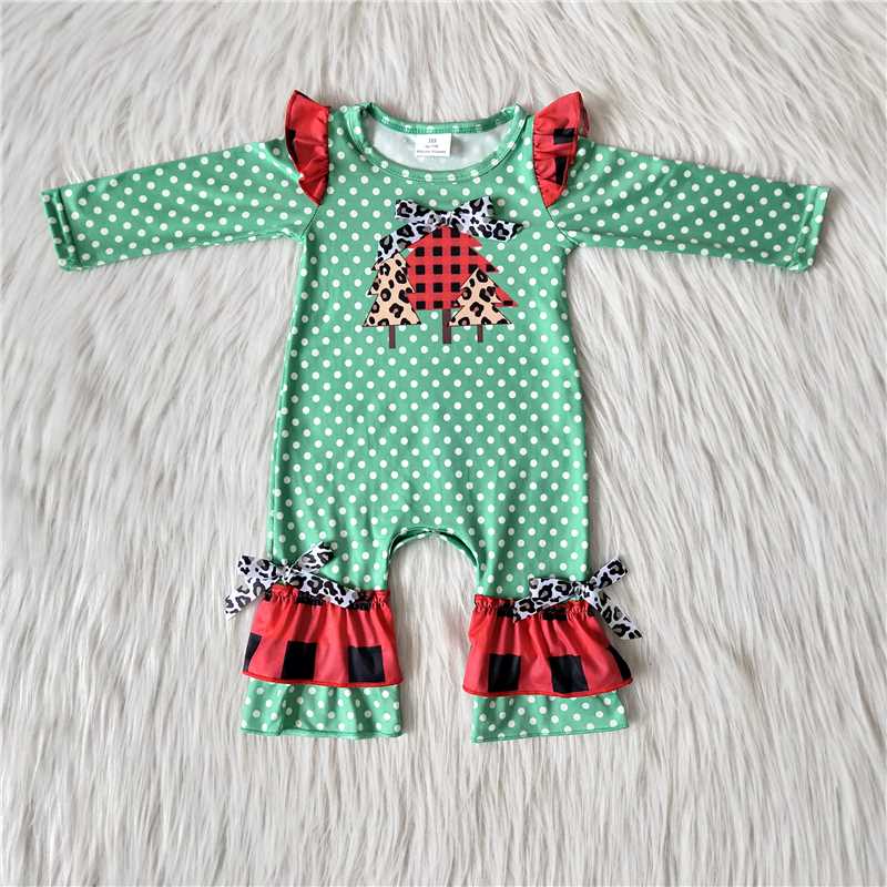 Christmas Tree Green Dots