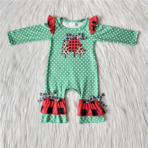 Christmas Tree Green Dots