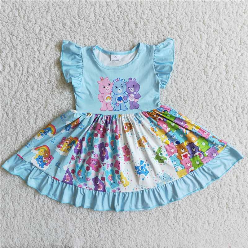 little girl's clothing summer dresses twirl dress