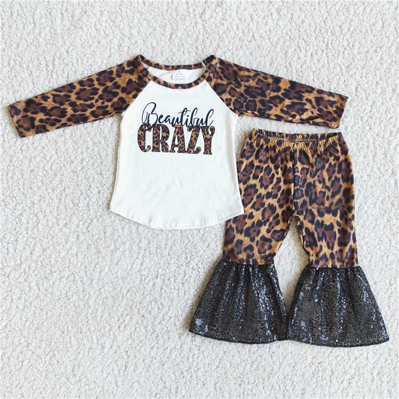beautiful crazy leopard bells set