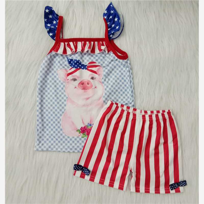 4th of July pig outfit