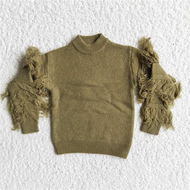 green pullover sweater for winter