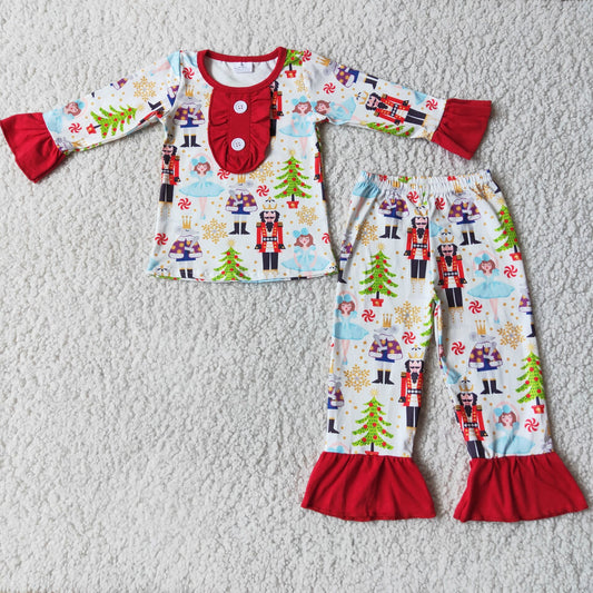 Nutcracker Ballet Xmas Girl Christmas Pajamas