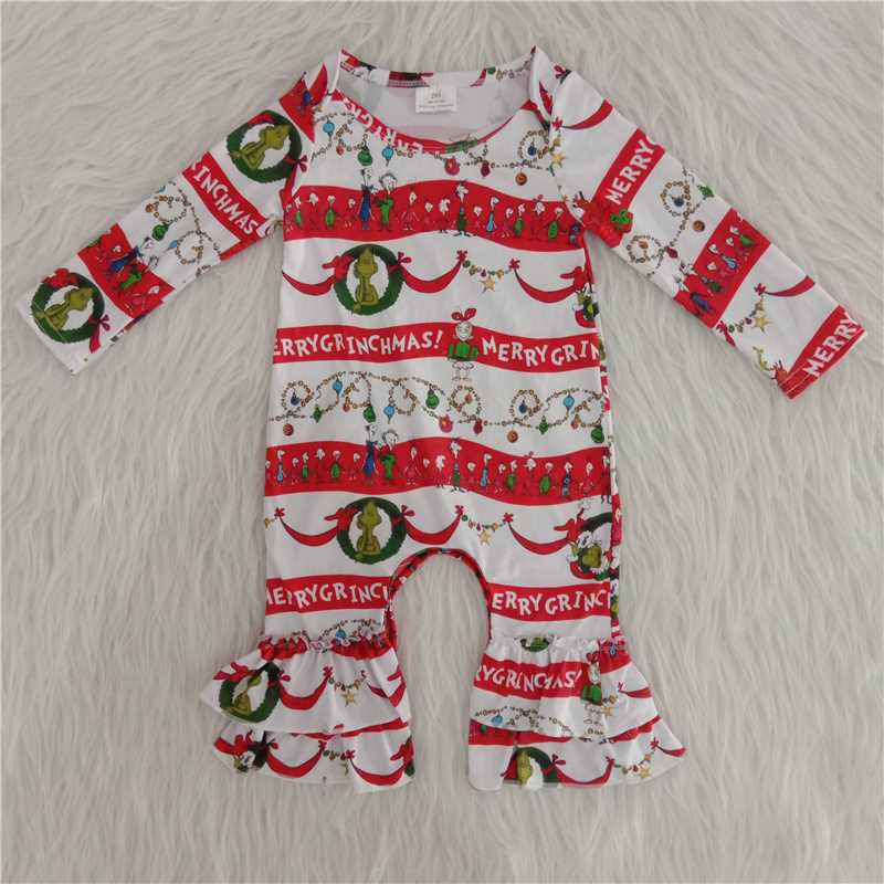 merry christmas baby girl romper accessories