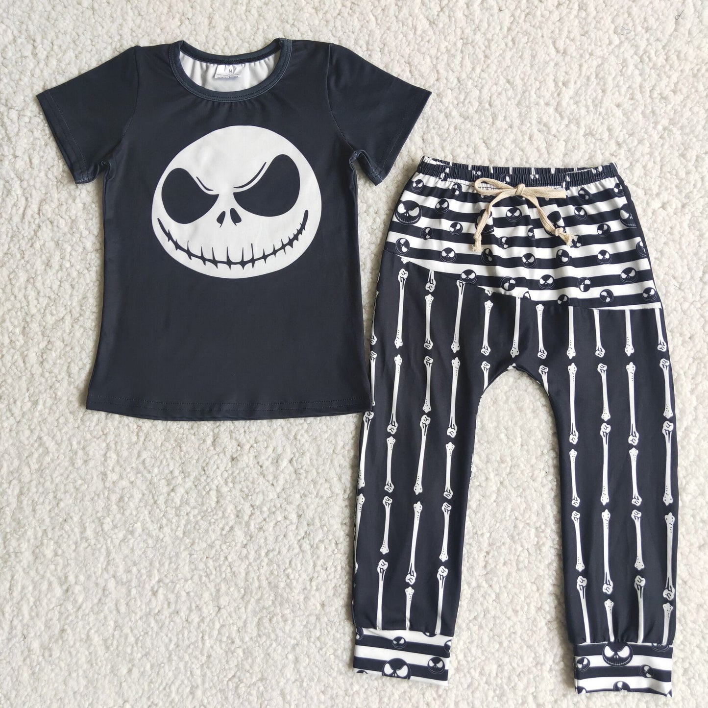 boy's outfit pants set for halloween