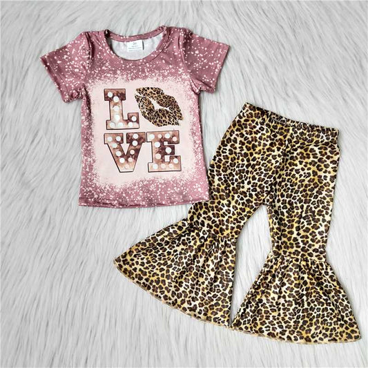 Love Leopard Bells Set