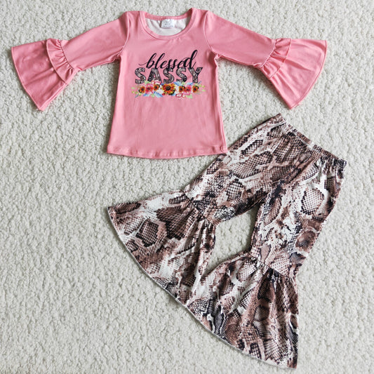 Blessed Sassy Bells Set Girls Clothing