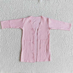 pink striped coat cardigan