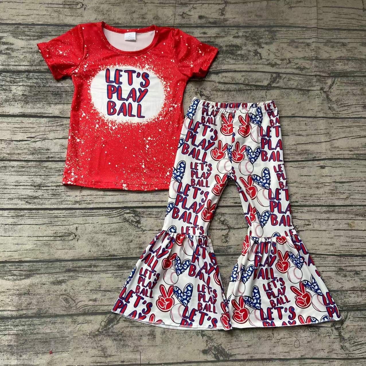 let's play ball bells outfit