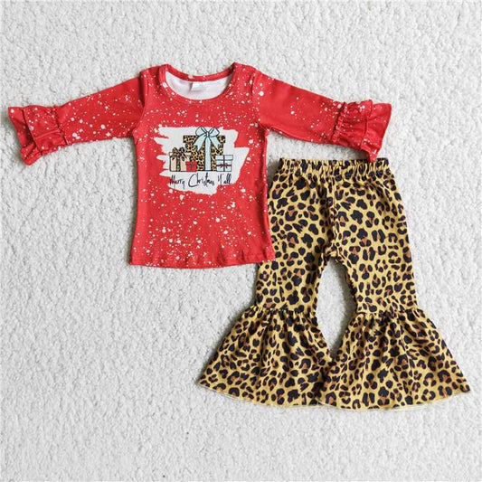 merry christmas y'all gift leopard outfit