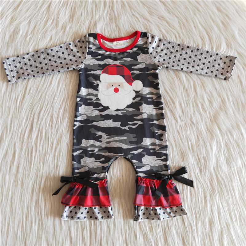 Grey Dots Camo Print