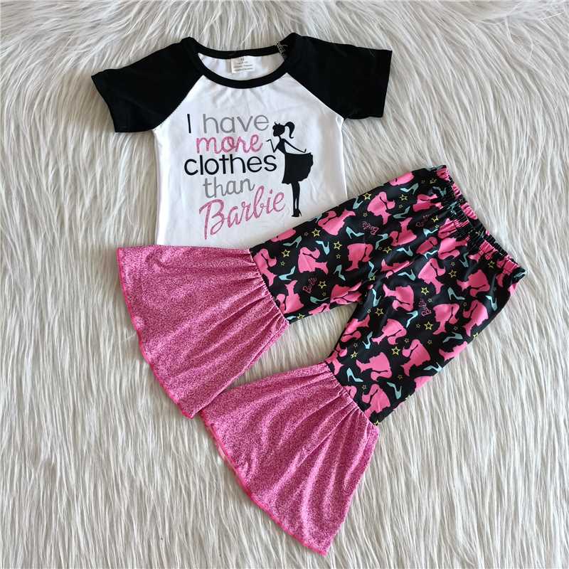 kids baby girl's clothing pants set outfit