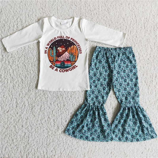 3/4 sleeve be a cowgirl bells outfit