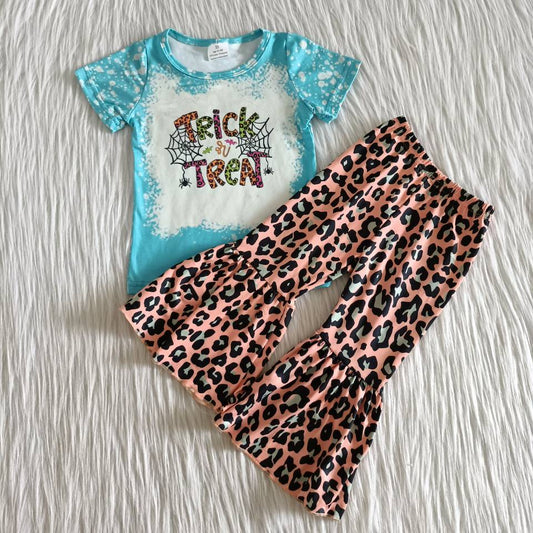 Trick or Treat Leopard Bells Set