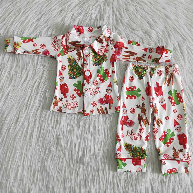 Christmas Pajamas Outfit Boy