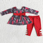 Souid game red cross leggings set