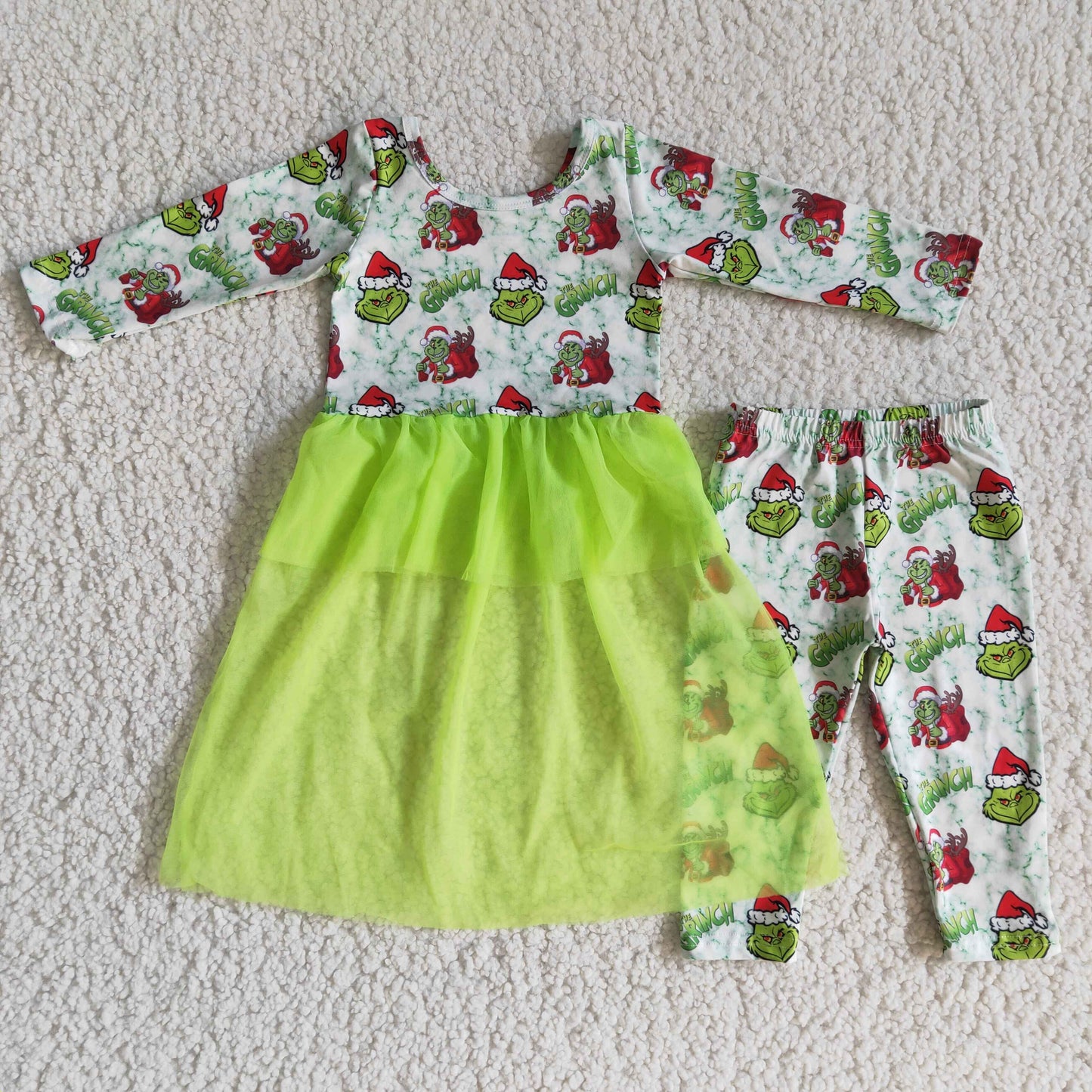 Grinch Outfit With Green Tutu