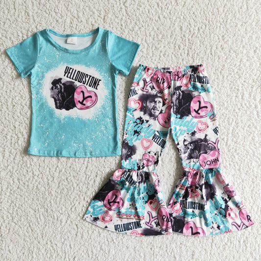 toddler girl clothes yellowstone pants set