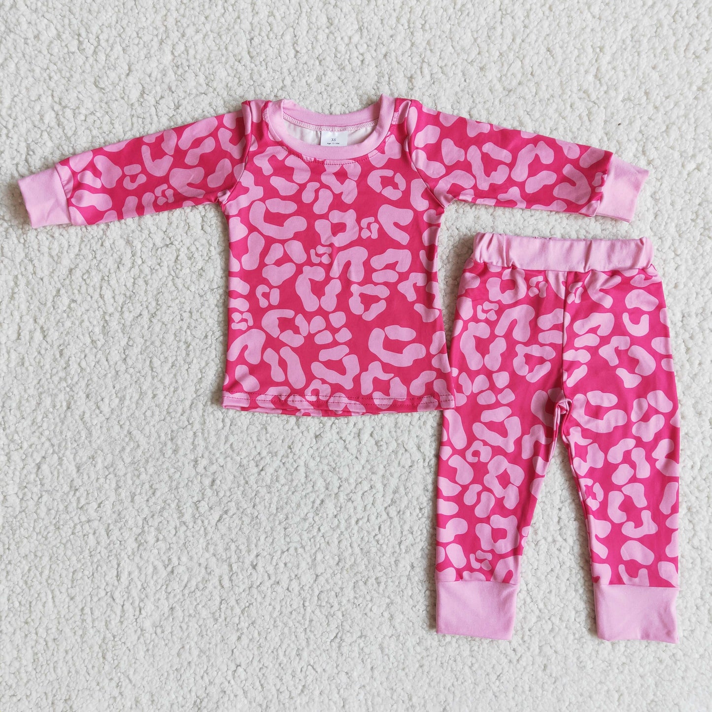 Hot Pink Leopard Pajamas