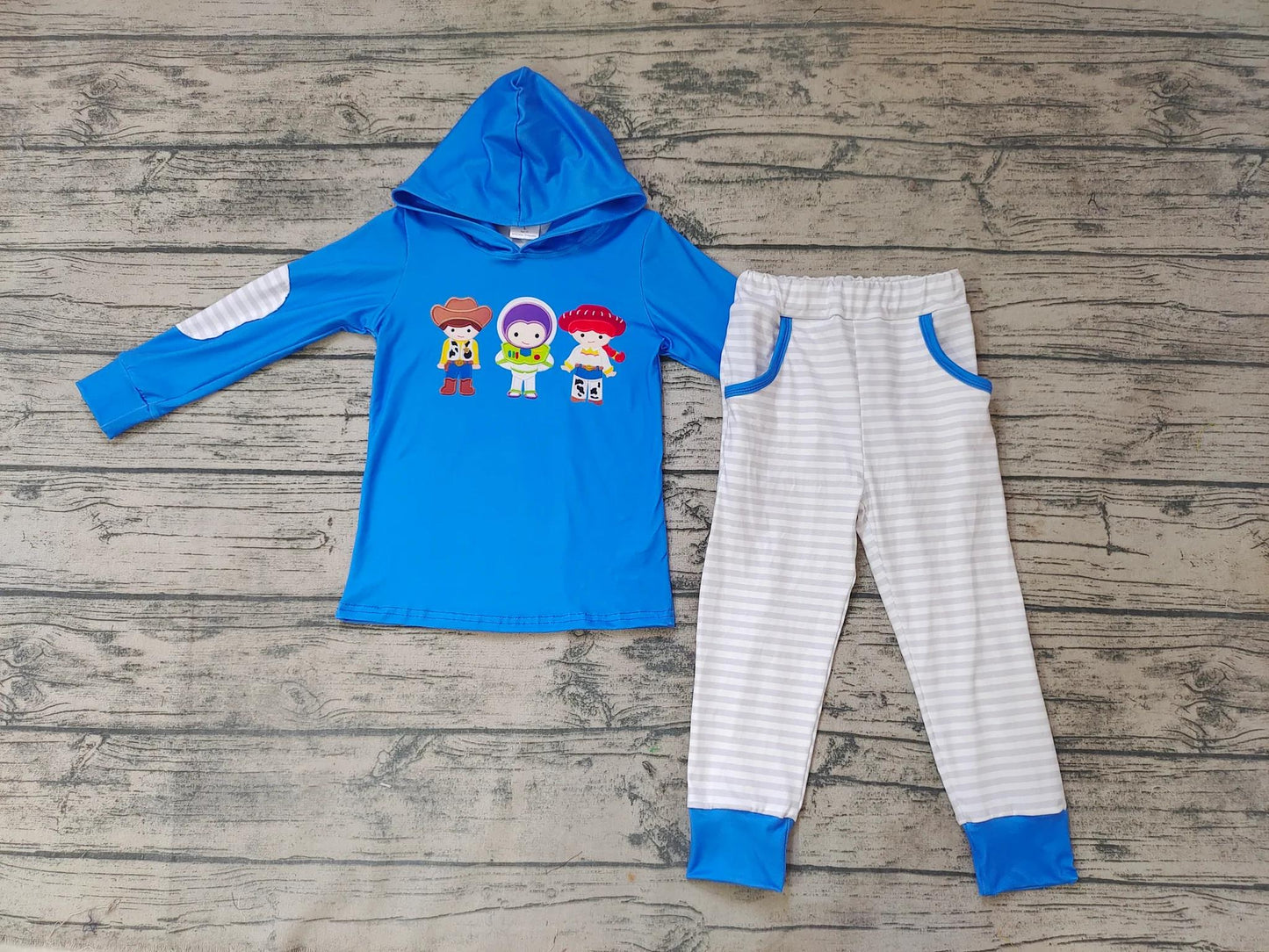 boy’s clothing cartoon hoodie outfit
