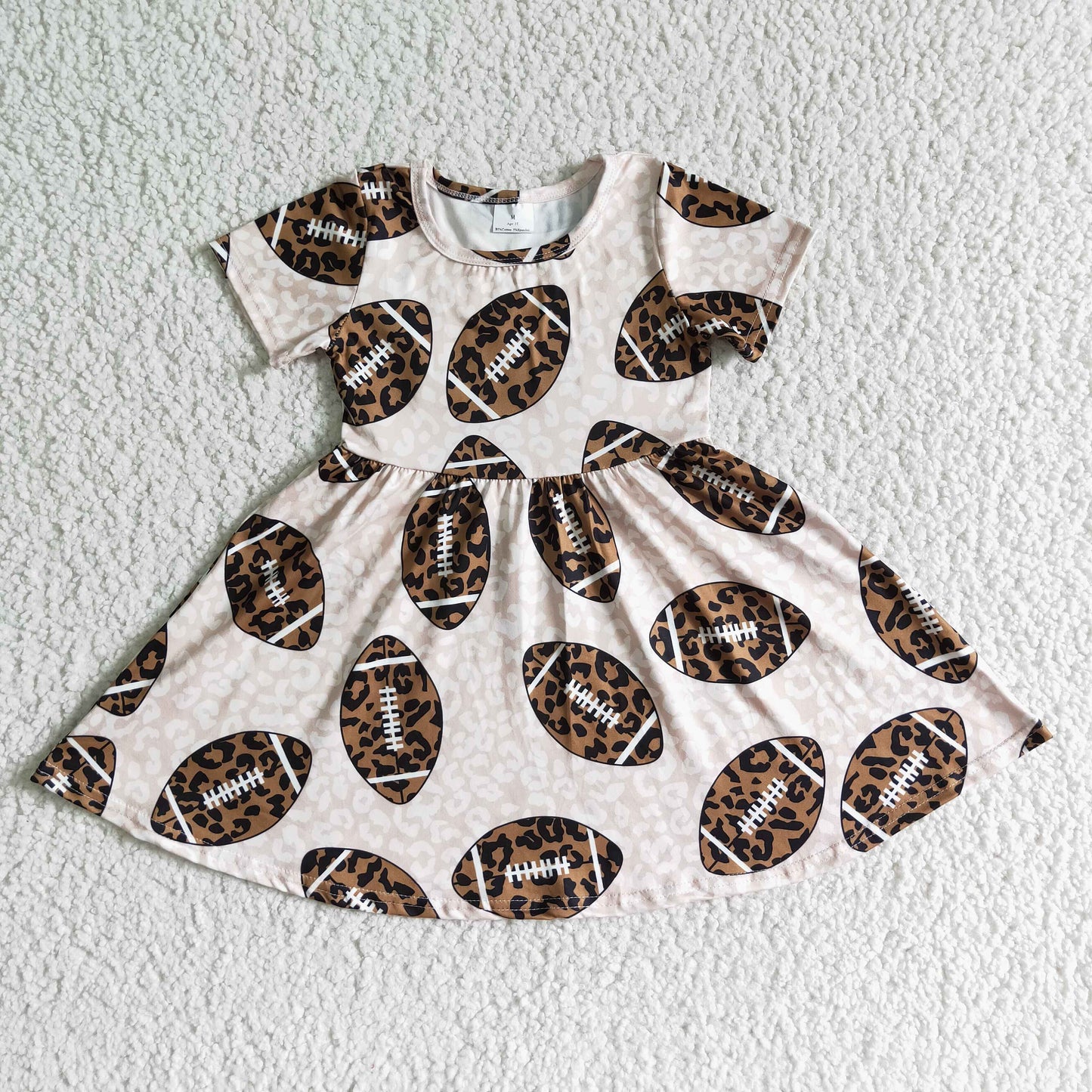 short sleeve football dress
