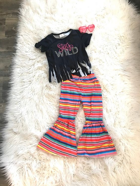 stay wild tassel sherape bells set