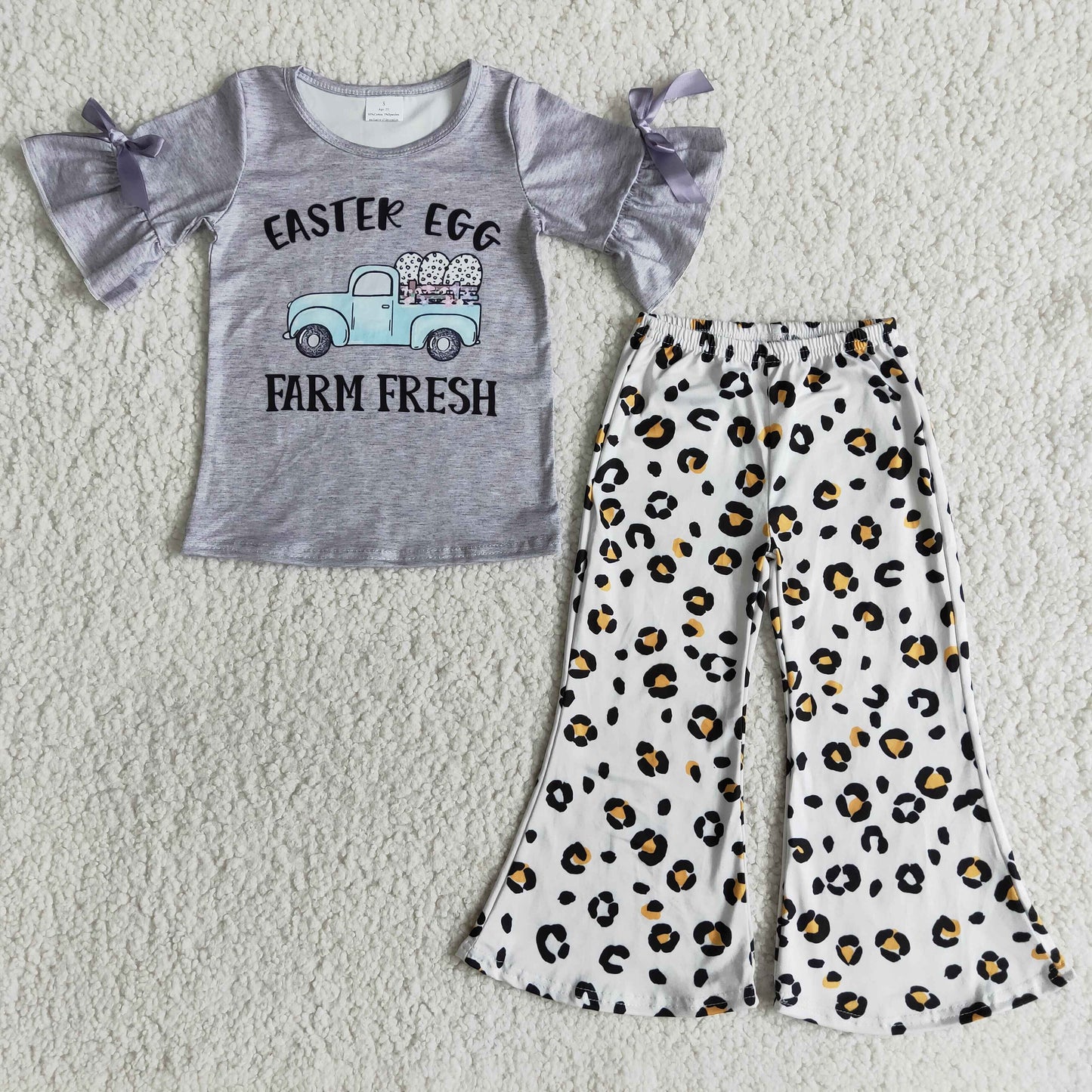 easter girl’s pants set outfit