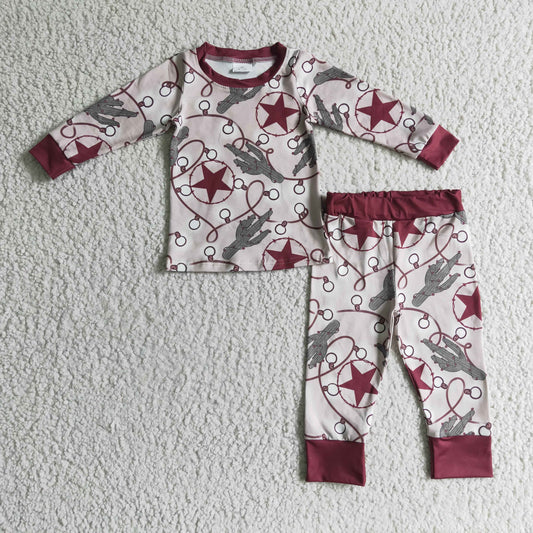 kids pajamas clothing cactus