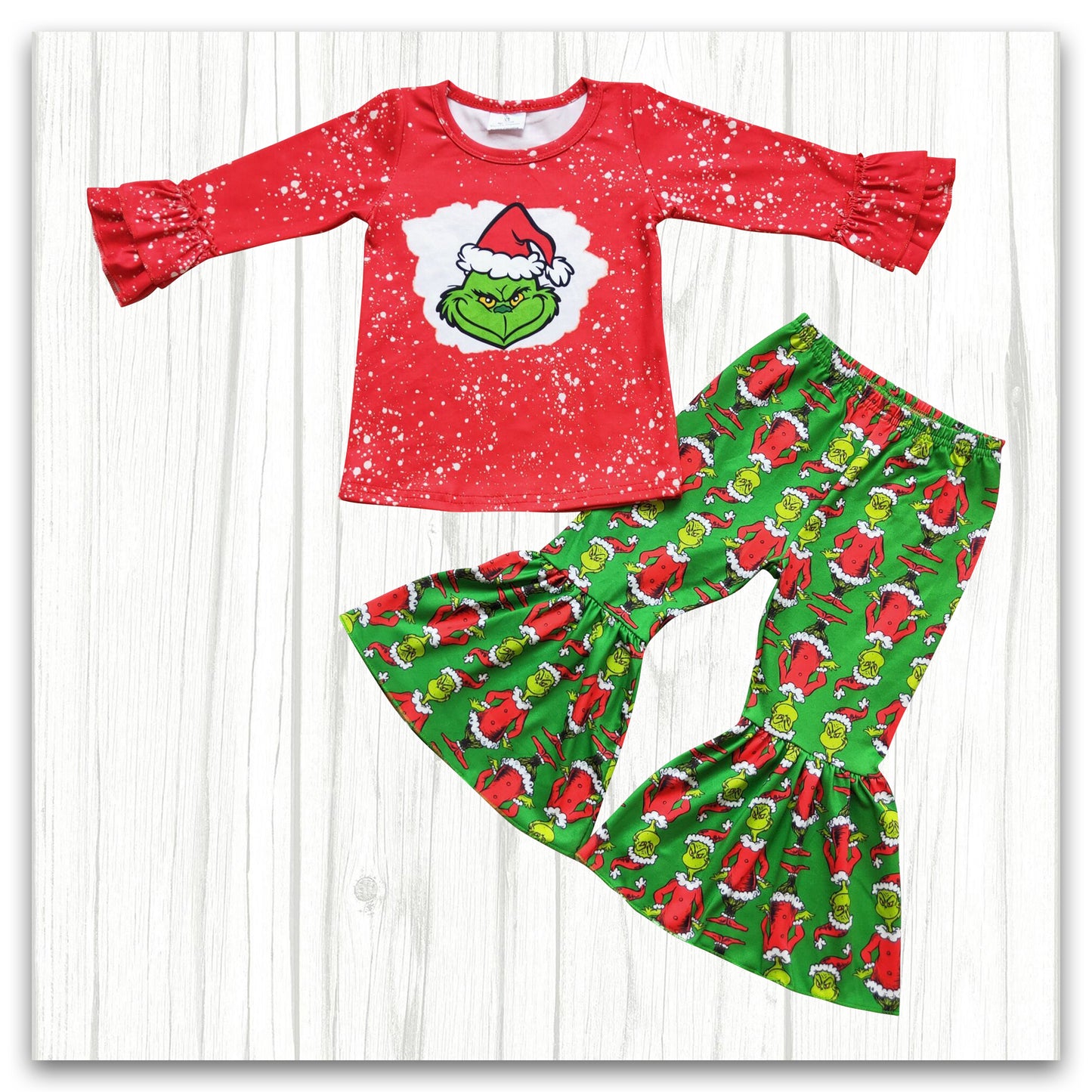 Kids christmas clothing for baby girl