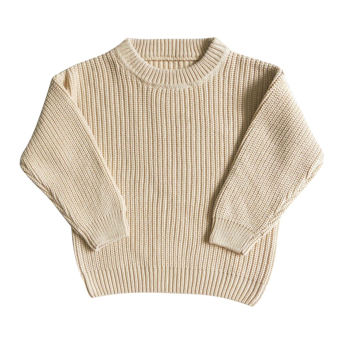 soft creamy-white cotton wool sweater fall/winter