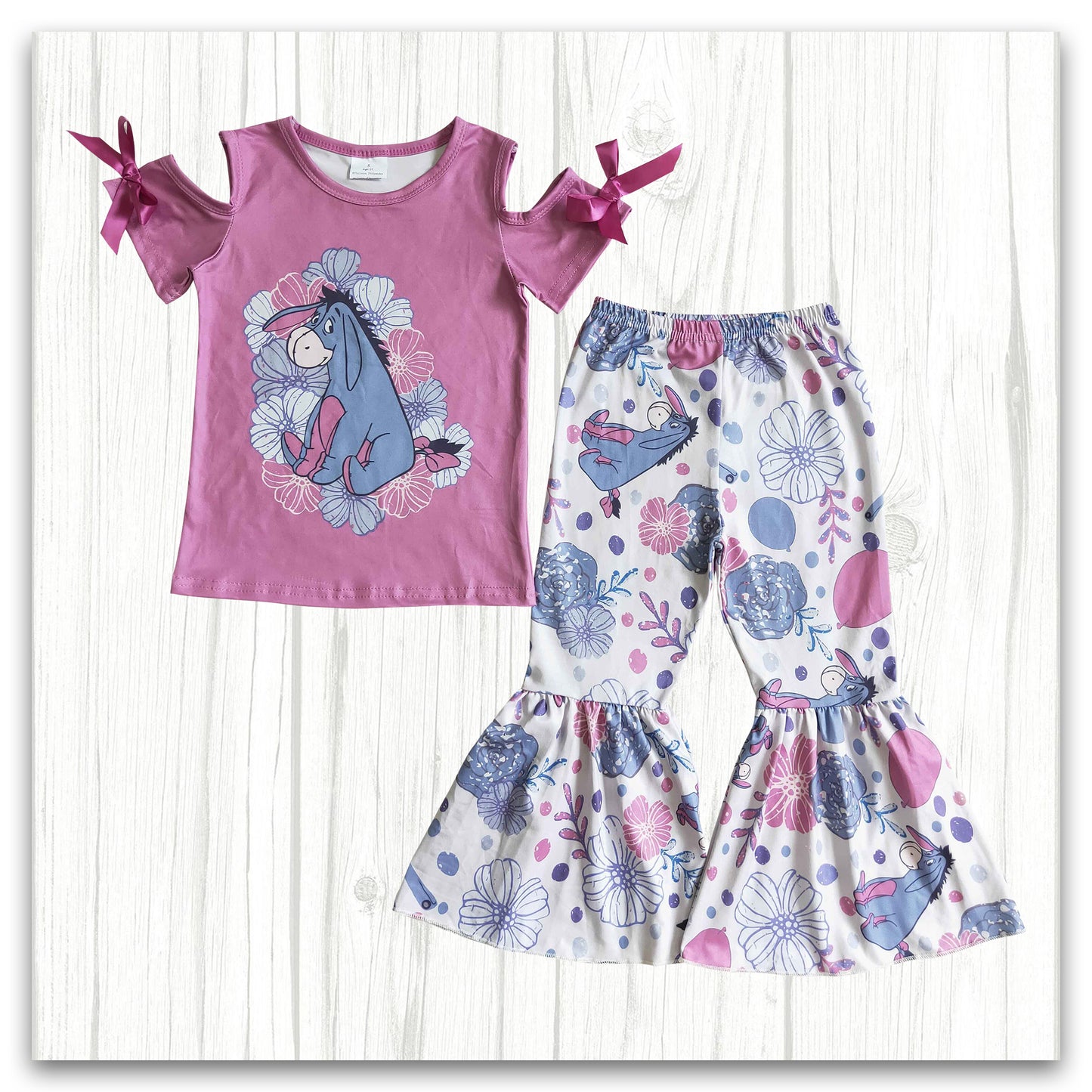 girl's cute outfit clothes set