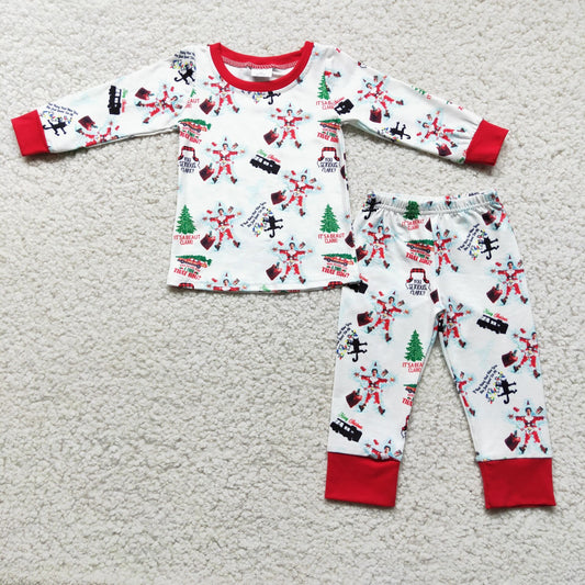 you serious clark boy christmas pajamas