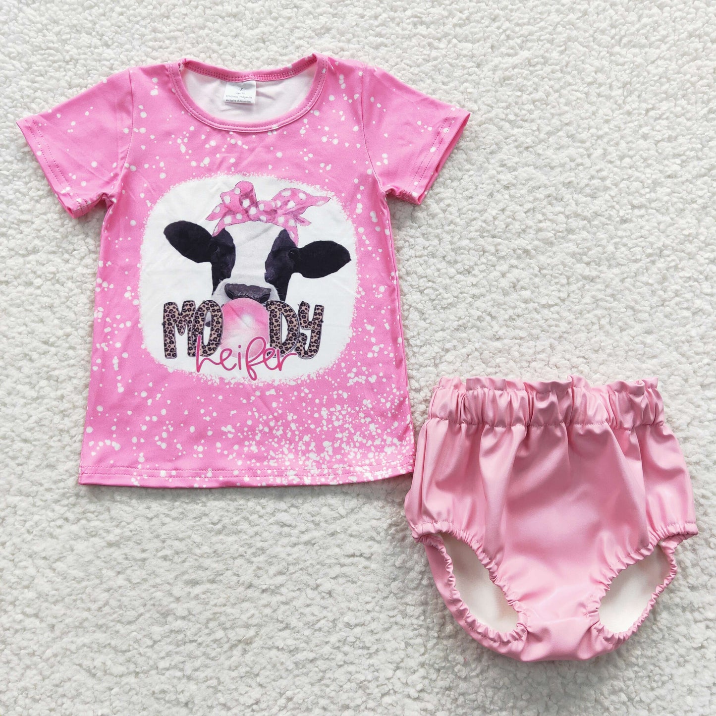 pink leather bloomer infant toddler baby clothing