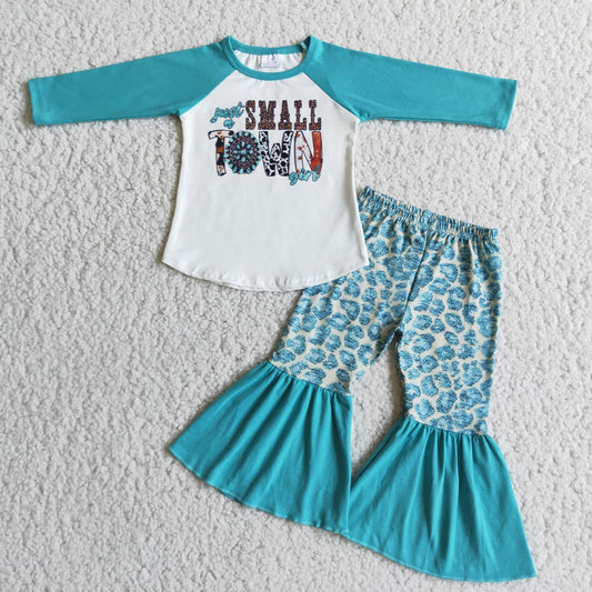 Small Town Mint Color Bells Set