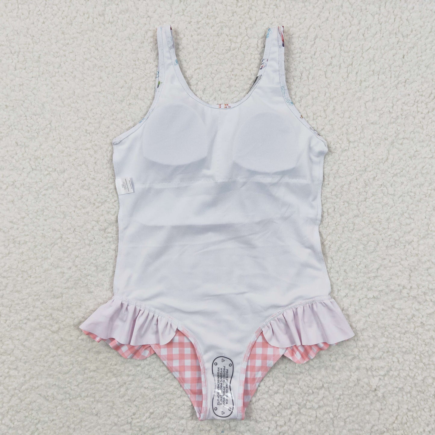 girl's swimsuit horse printing 1pcs swimswear