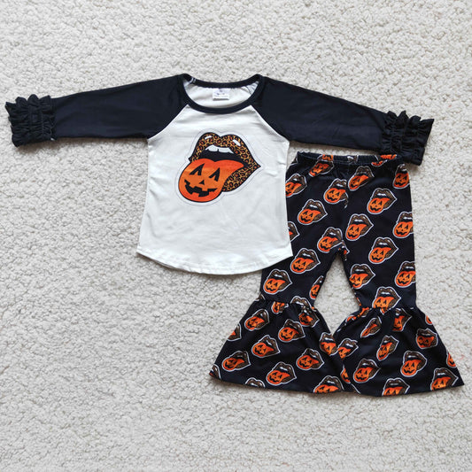 Cute Mouth Pumpkin Bells Set