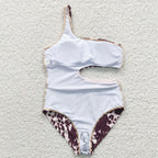 Cow Cutout Matching One Piece