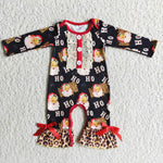 baby girl hohoho ruffle romper