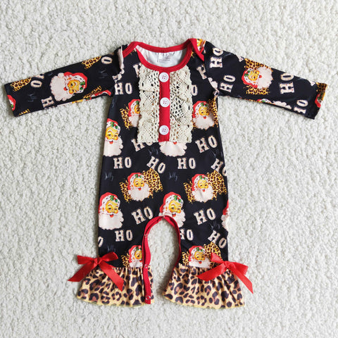baby girl hohoho ruffle romper