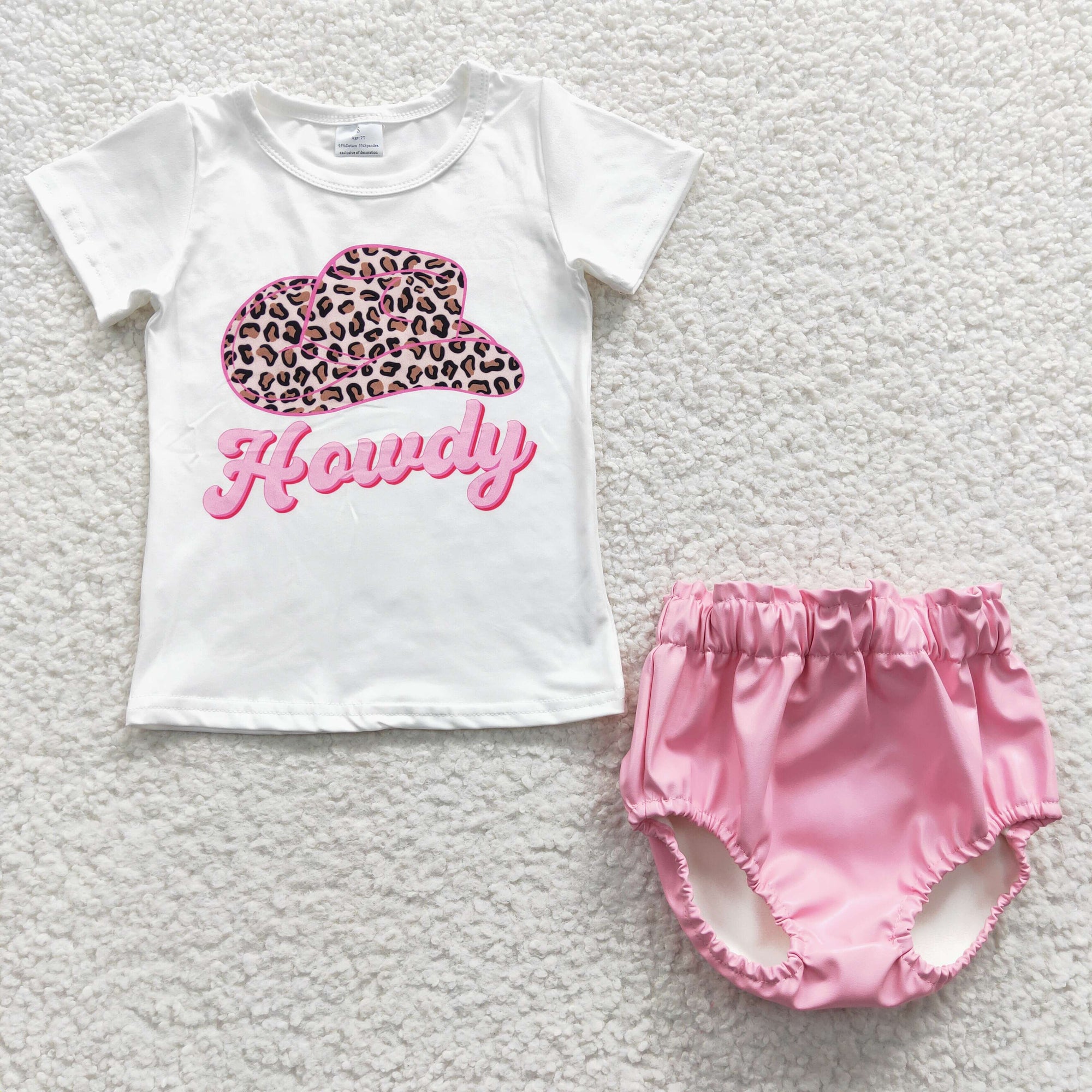 pink leather bloomer infant toddler baby clothing