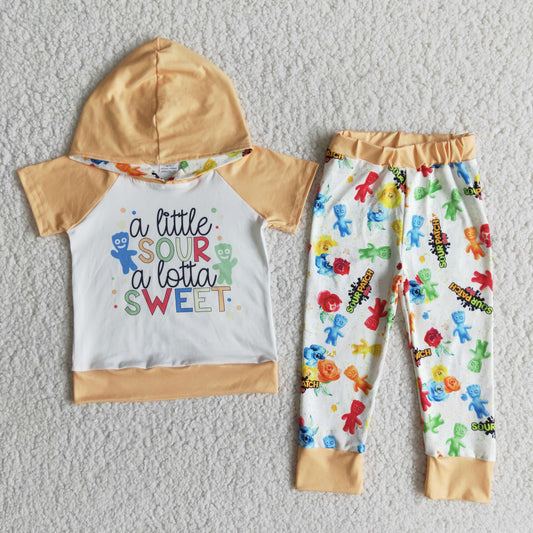 a little sour a lotta sweet hoodie set boy