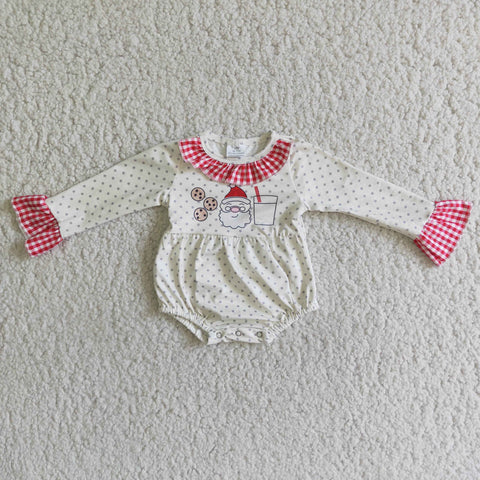 baby girl christmas cookie bubble